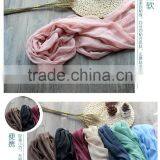 modal man/woman long color gradient design soft scraf warp shawl scarves fashion stole