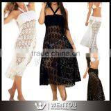 Sexy Lace Beach Cover Up Dress thumbnail-1