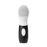 White CNV Electric Ultrasonic Face Cleansing Facial Brush Silicone Facial Brush, Cleanser and Massager thumbnail-2