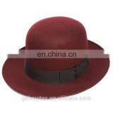 High Crown Bowler Merino Wool Felt Hat Blank Hat Wholesale China thumbnail-3
