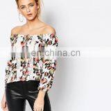 High Quality Spandex Office Lady's Blouse and Skrit Uniform Latest Fashion Blouse Design thumbnail-1