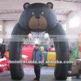 new hot sale advertisement inflatable black bear arch&tent