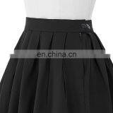 Belle Poque Stock Cotton Spandex Black Vintage 50s Retro Dress Skirt BP000154-1 thumbnail-3