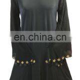 Decent Casual Wear 2017 Plain Abaya Burkha / Latest Islamic Wear Burqas 2017 (dubai Abaya 2017) thumbnail-5