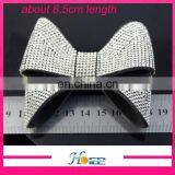 Fashion Cheap Shoe Flower Rhinestone Bowknot Decoration thumbnail-2