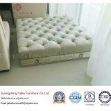 5 Star Hotel Furniture for Square Leisure Sofa Ottoman (6312O-1) thumbnail-1