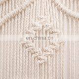 2019 Handicraft Home Accessories Macrame Cord Art Hotel Bar Used Large Cotton Macrame Rope Wall Hanging Accessories thumbnail-5