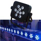 Google RGBWA+UV 6in1 Slim Uplighting Flat Led Par American dj Light thumbnail-1
