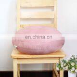 Super Soft Suede Floor Pillows 3 Denier Feather Like Polyester Filling Floor Cushion Seat Round Decorative Throw Pillow thumbnail-5