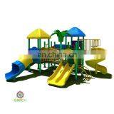 Hot Selling Outdoor Children Playground Kids Playground Outdoor Plastic Tube Slide for Sale JMQ-7201 thumbnail-6