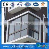 Rocky Grey Color Powder Coated Aluminium Sliding Windows thumbnail-3