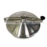 Stainless Steel Non Pressure Round Manway Manhole Cover for Tank thumbnail-2