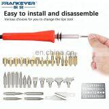 38 PCS Wood Burning Kit Including Various Wood Grain Carving Welding Needle Point Wood Burner and Aluminum Case thumbnail-3