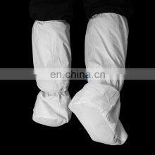 Disposable Waterproof Anti Slip Cleanroom Surgical Silicone Shoe Covers Protective PP PE Non Woven Non-Skid Boot Cover thumbnail-5