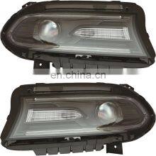 High Quality Car Accessories Halogen Headlamp Headlight for Dodge Charger Head Lamp Head Light 2015-2018 thumbnail-1