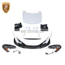 Vehicle Accessories CF&FRP Hood Front Bumper Fenders Rear Bumper for McL-aren MP4 12C Modification 650S Body Kit thumbnail-4