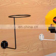 New Motor Bike Steel Motorcycle Helmet Holder Accessories Helmet Holder Hanger Rack Wall Mounted Hook For Coats Hats Wall thumbnail-4