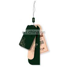 Custom Logo Product Price Hangtag Paper Gift Swing Wig Jewelry Garment Hang Clothes Tags for Clothes thumbnail-3