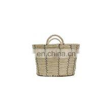 K&B Heart Shape Hollow Out Iron Willow Wicker Straw Toy Storage Basket Organizer Set for Kids Room thumbnail-4