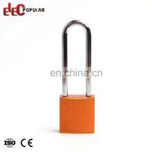 Bulk Rectangular Long Shackle Colorful Aluminium Safety Padlock thumbnail-3