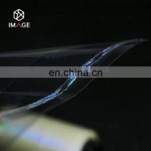 Special Shaped Shiny Laser Hologram Transparent Tear Tape for Cigarette Box Packaging thumbnail-4