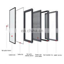 American Style Hurricane Impact Casement Windows Aluminum Sliding Window thumbnail-4