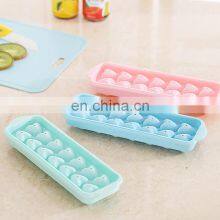 14 Grid 3D Round Balls Ice Molds Plastic Molds Ice Tray Home Bar Party Ice Hockey Holes Making Box Molds With Cover DIY Moulds thumbnail-3