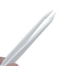 Anti Corrosion and Anti-static White Carbon Fiber Plastic Tweezers 93302 Tip thumbnail-3