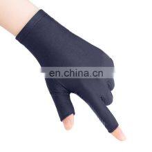 Touch Screen Cycling Summer Ice Silk Sunscreen Outdoor Half Finger Sports Driving Hand Fishing Gloves thumbnail-5
