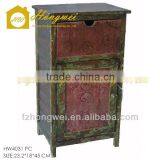 Handmade Antique Wooden Cabinet Storage Cabinet With 1 Drawer&Door for Living Room thumbnail-1