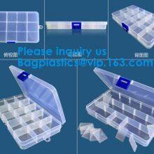 Grid Storage Box Plastic Single Compartment Size Adjustable Jewelry Organizer Bead Storage Box thumbnail-3
