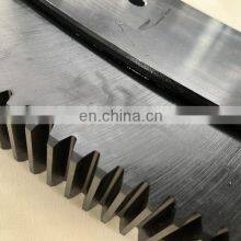 Customized Blackened Anti-rust Grinding Teeth P5 High Precision Slewing Bearing Gear Ring thumbnail-2