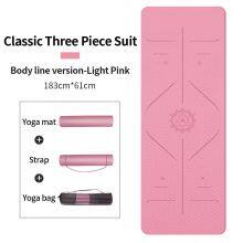 Eco Friendly Exercise & Workout Tpe Yoga Mat 6mm Tpe Material Eco Friendly thumbnail-1