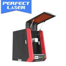 Enclosed Cover Portable Fiber Laser Marking Machine 20w Pet Tag Engraving Machine thumbnail-1