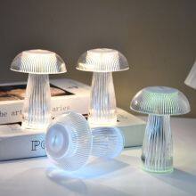 Jellyfish Light Creative Mushroom Light Decorative Ambiance Light Bedside Nightlight thumbnail-2