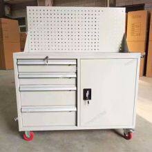 ESD-Safe Tool Cart With Organizers & Lock - Precision Storage for Electronics Technicians