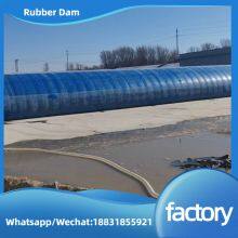 Emergency Water Barrier Adjustable Height Inflatable Rubber Dam With Lightweight Design and Low Maintenance