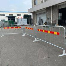 Traffic Parking Safety Bike Rack Barricade Metal Crowd Control Road Barriers Fence for Sale thumbnail-1