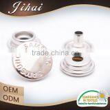 Sewing Accessory Custom Metal Press 4 Parts Snap Button