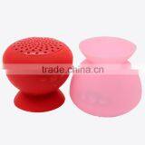 2016 Hot Sale Red Plastic Mobile USB Bluetooth Amplifier Speaker With Custom
