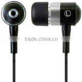 Aluminum Alloy In-Ear Earphones (Black)