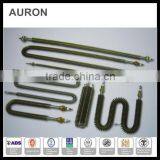 AURON ASTM A269 316 Stainless Steel W Type Industrial Finned Immersion Tubular Heater