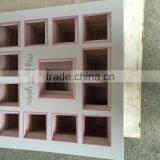 Baby Photos Decoration Samples of Multi Openings and White Color Matboard for Baby First Year Photos