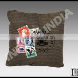 VINTAGE PLAIN CANVAS CUSHION ,VINTAGE CUSHION thumbnail-1