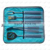 5 Pcs Stainless Steel BBQ Tool Set thumbnail-1