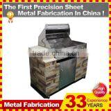 Professional Outdoor Bbq Gas Grill With Oven