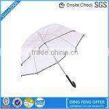 2015 Discount Straight PVC Transparent Childrens Umbrella