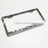 Custom High Quality Stainless Steel Car License Plate Frame American Metal License Plate Holder thumbnail-3