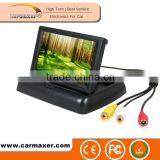 Mini Car Monitor 2ch 4.3 Inch TFT 12V Car Lcd Monitor Mini tv thumbnail-1