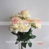 Artificial Flower Bush or Silk Flower Bush Home Decoration Flower Boquet thumbnail-2